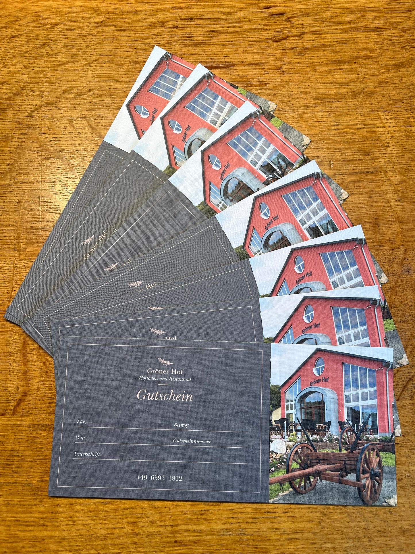 Gutschein für unser Restaurant Gröner Hof