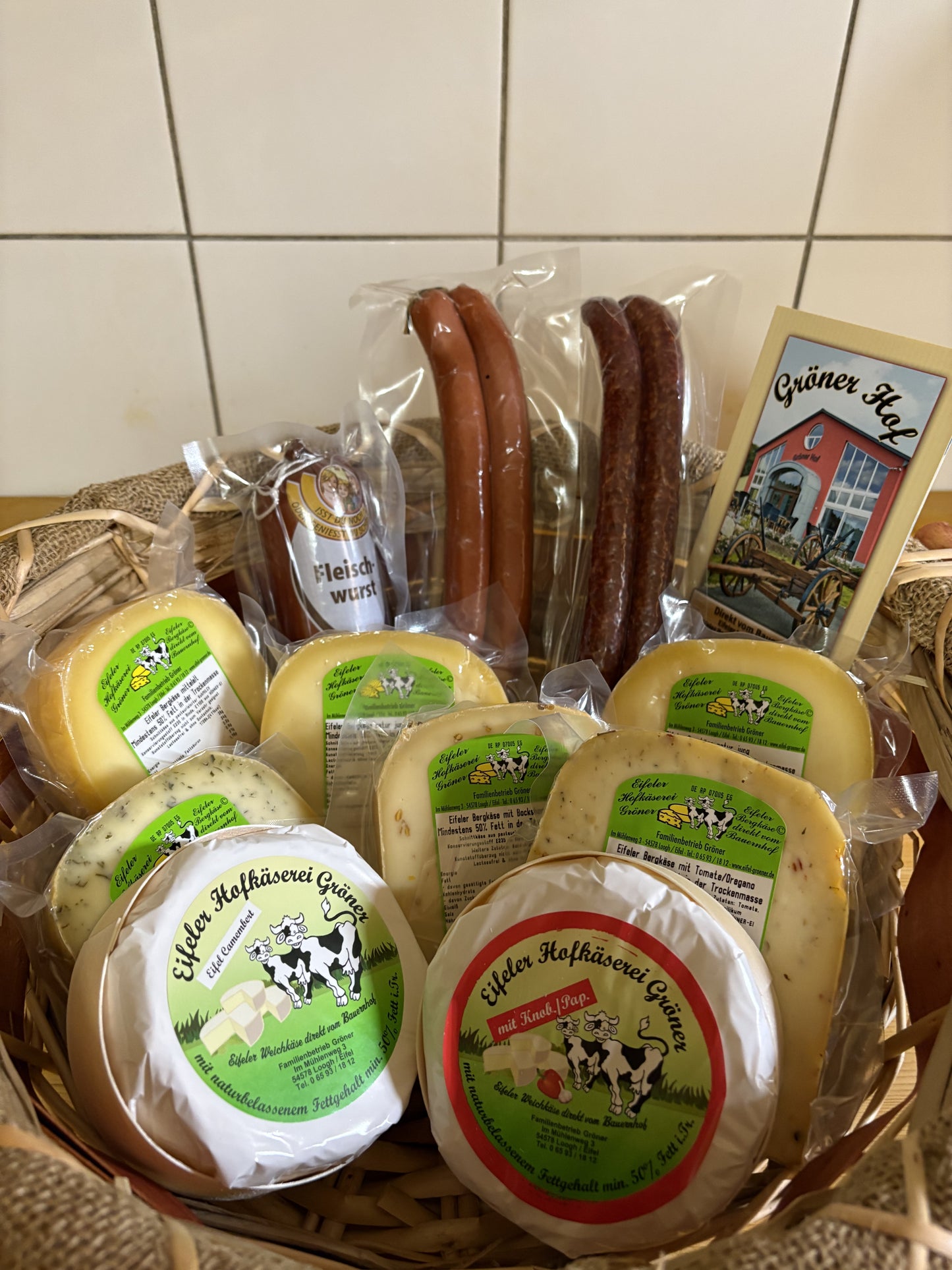 Probierpaket mit Wurstwaren 🧀🌭📦