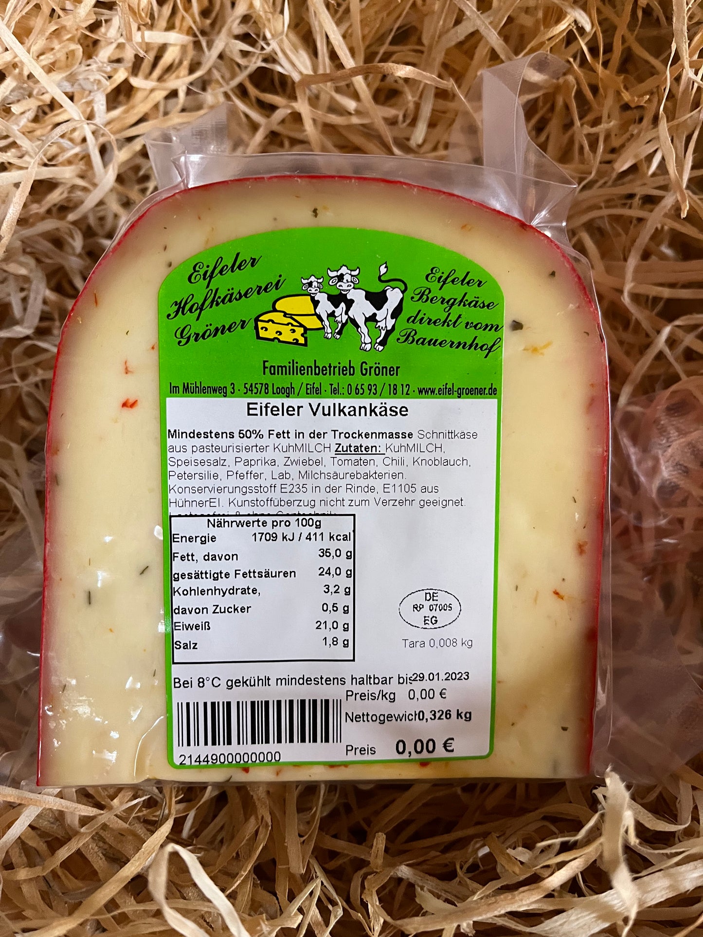 104 Eifeler Vulkankäse ca. 300 gr.
