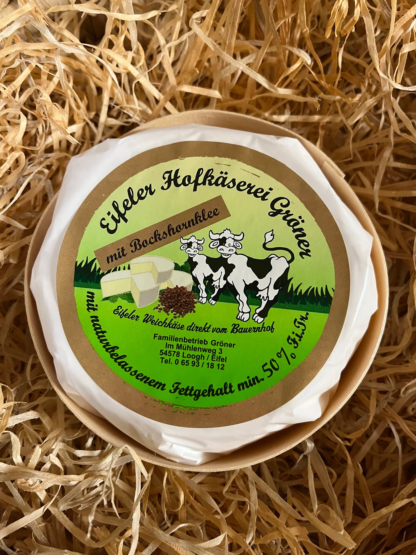 210 Eifeler Weichkäse mit Bockshornklee ca. 280 gr.